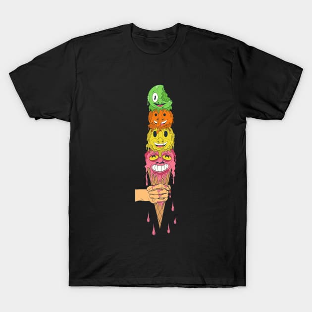 Ice Cream T-Shirt by funny_fuse